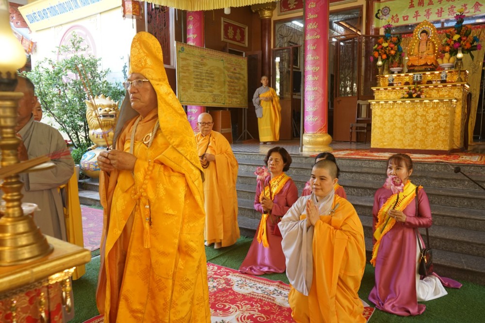 Đà Nẵng: Pháp hội Cầu siêu Chẩn tế tại Tổ đình Bảo Quang sư nữ