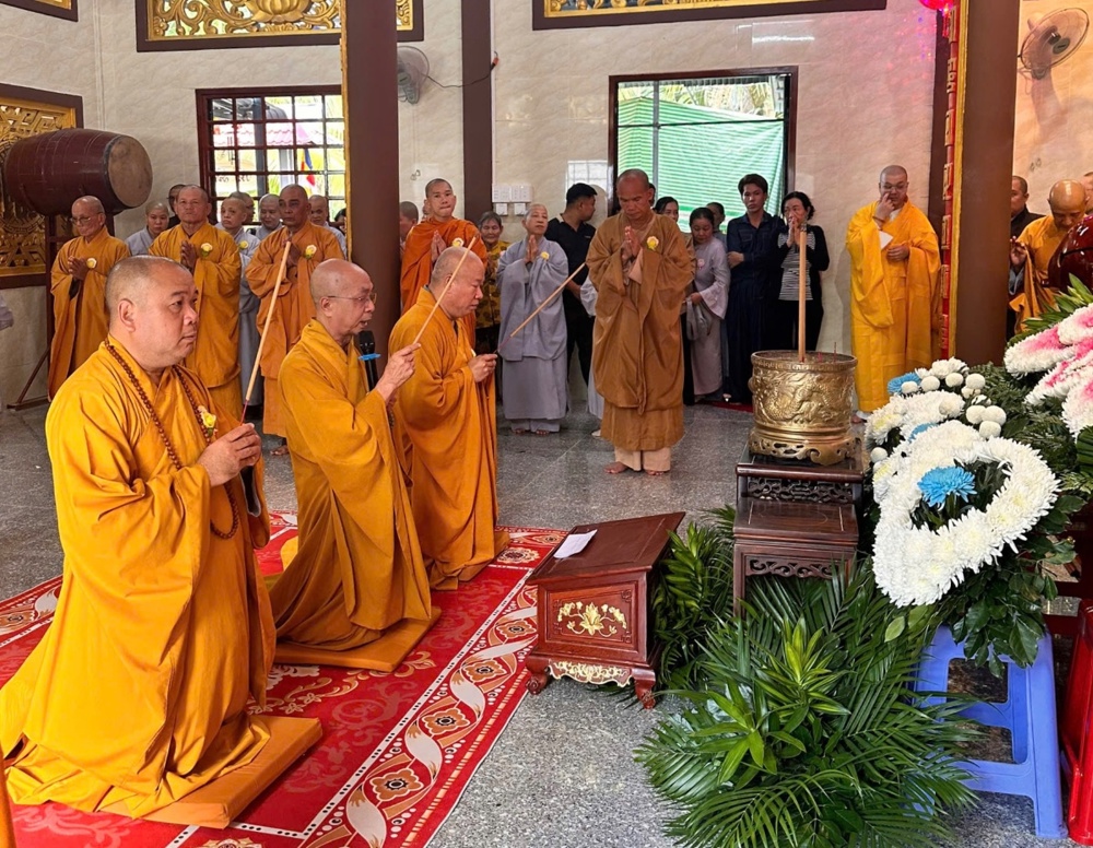 Vĩnh Long: Chùa Thiên Quang trang nghiêm tổ chức Lễ Khánh thành giai đoạn 1 và An vị Phật