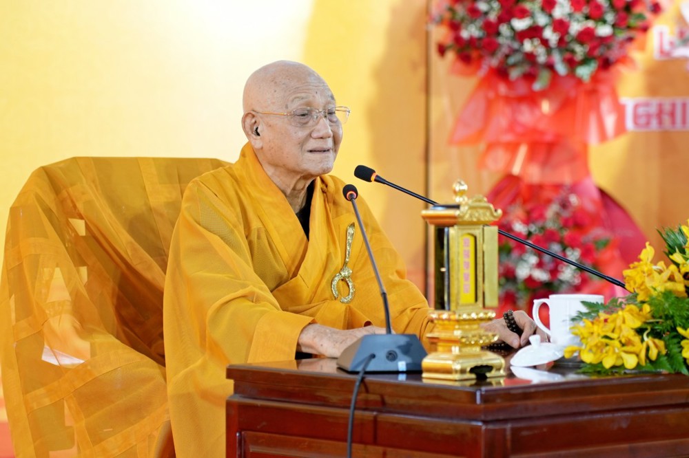 Cần Thơ: Trưởng lão Hòa thượng Thích Minh Thông khai đạo giới tử tại Đại giới đàn Bửu Lai