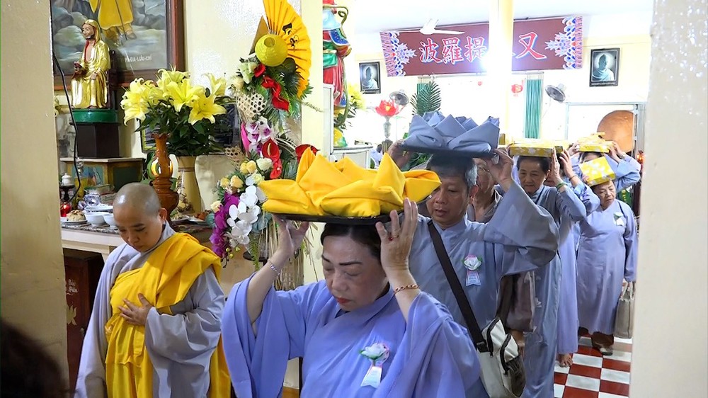 Đồng Tháp: Đại lễ Vu lan Báo hiếu tại trường hạ chùa Hải Huệ, phường Sa Đéc