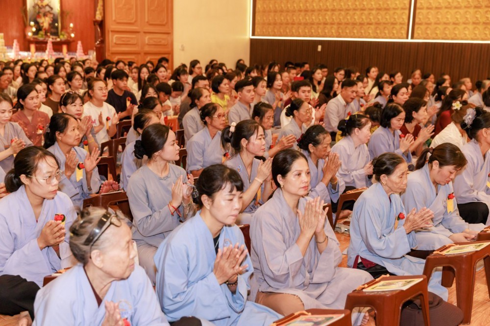 Ninh Bình: Trang nghiêm Đại lễ Vu Lan Báo Hiếu tại chùa Cây Thị