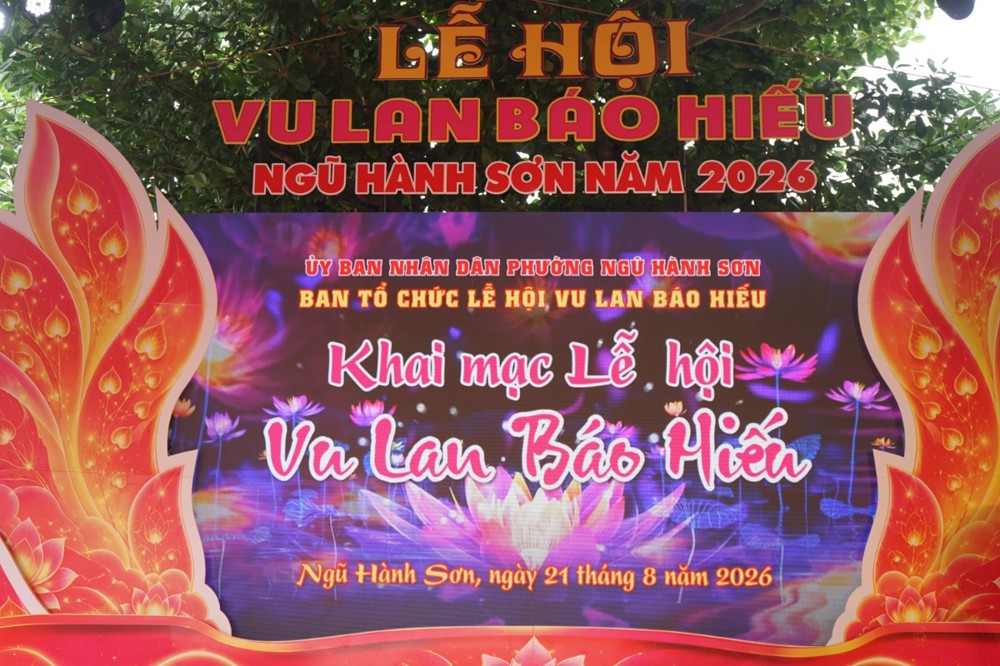 Đà Nẵng: Khai mạc Lễ hội Vu Lan báo hiếu Ngũ Hành Sơn năm 2026 