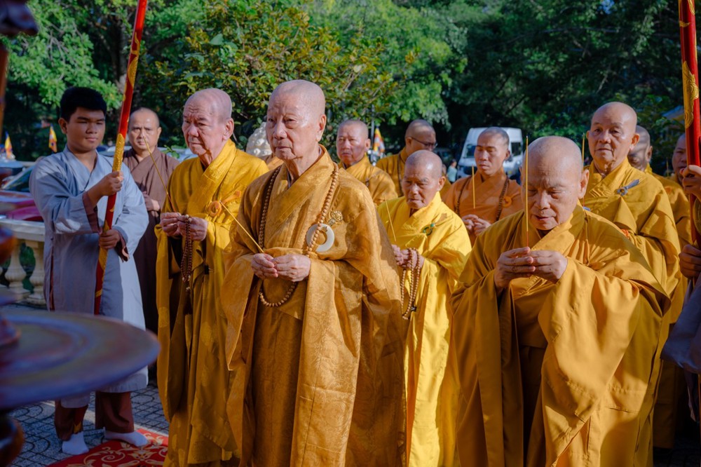 Tưởng niệm 73 năm ngày Tổ sư Huệ Đăng viên tịch tại Tổ đình Thiên Thai