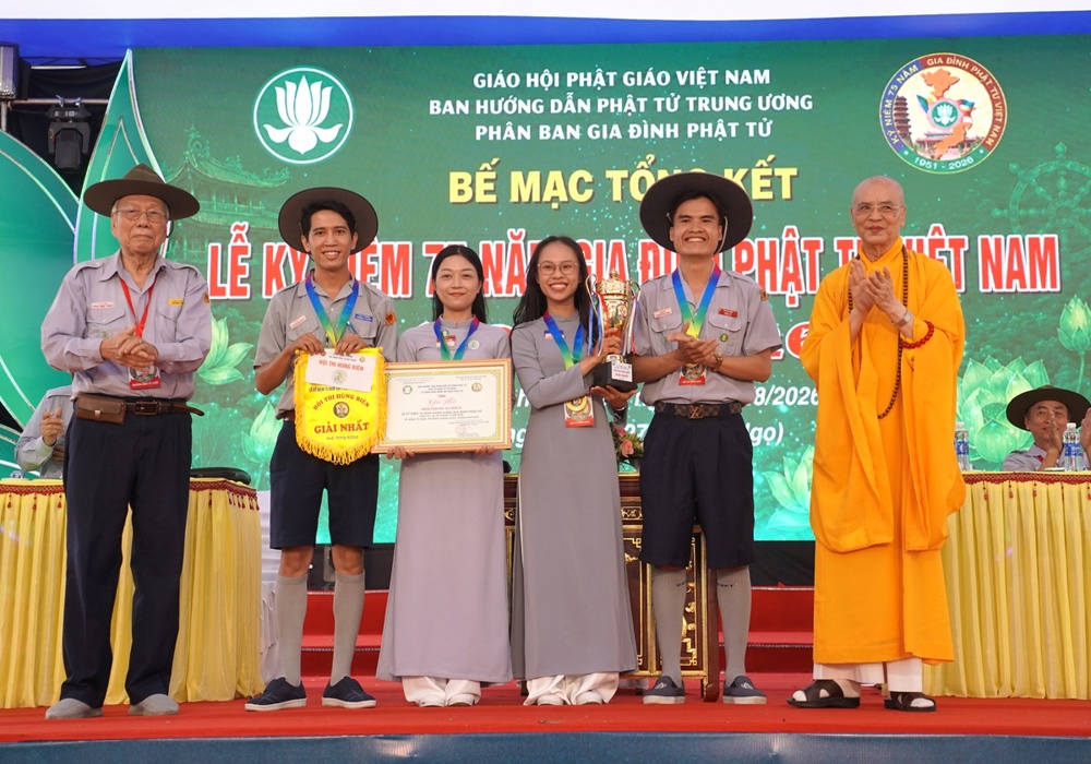 TT.Huế: Lễ bế mạc và tổng kết kỷ niệm 75 năm Gia đình Phật tử Việt Nam (1951-2026)