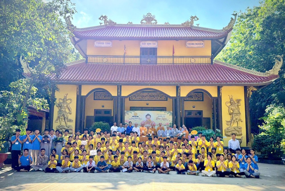 TP.HCM: Chùa Tịnh Nghiêm tổ chức Khóa Sinh hoạt Phật pháp Báo Hiếu lần I, chủ đề “Lòng Biết Ơn”