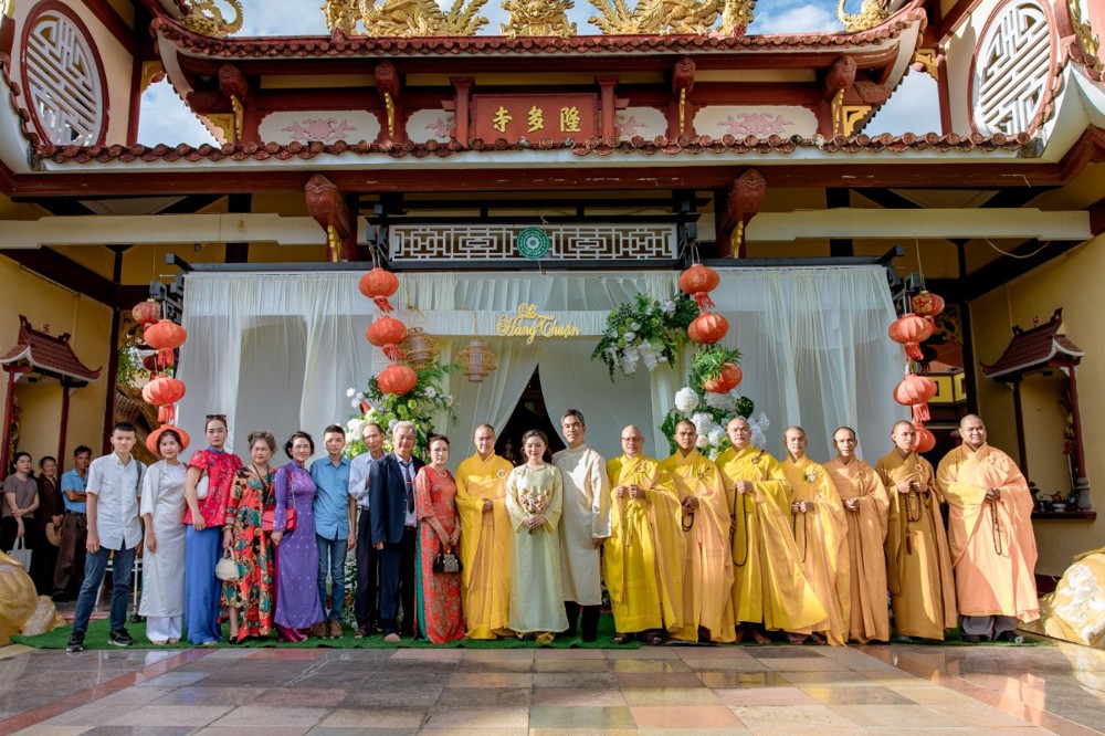 Gia Lai: Trang nghiêm Lễ Hằng thuận tại chùa Long Đa