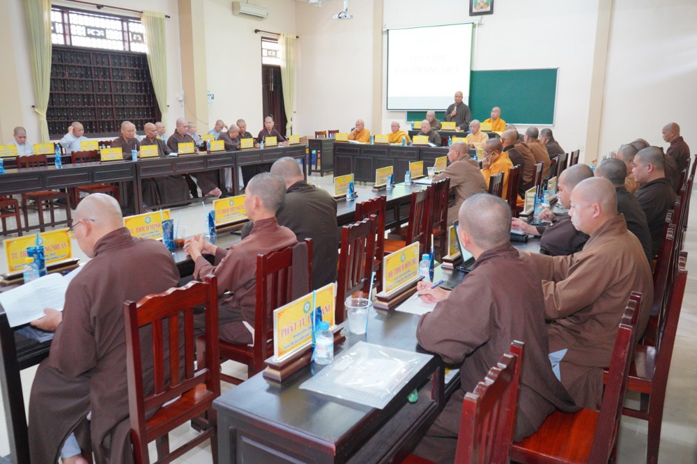 Đồng Tháp: Ban Thường trực Ban Trị sự Phật giáo tỉnh họp lệ - thông qua danh sách nhân sự các Ban ngành trực thuộc