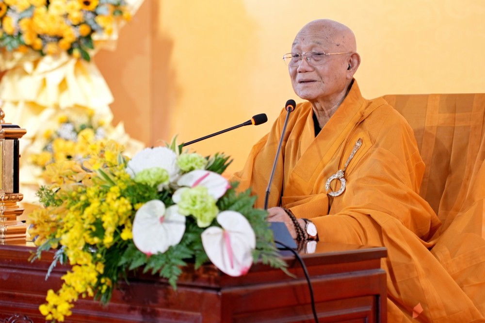Cần Thơ: Trưởng lão Hòa thượng Thích Minh Thông khai đạo giới tử tại Đại giới đàn Bửu Lai