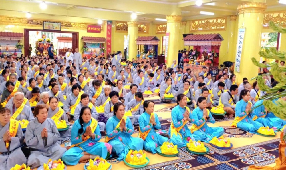 Vĩnh Long: Chùa Thanh Quang trang nghiêm lễ dâng cúng Pháp y tưởng niệm cố Đại lão Hòa thượng Thích Trí Thông