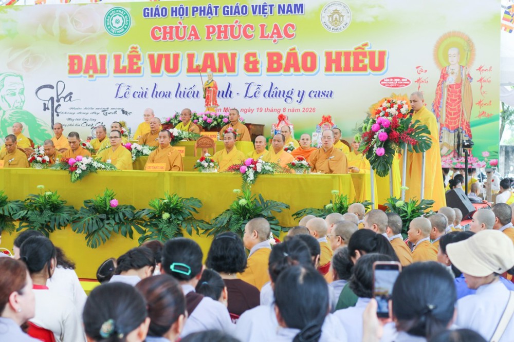 Lâm Đồng: Chùa Phúc Lạc lan tỏa hạnh tri ân trong mùa Vu Lan Phật lịch 2570