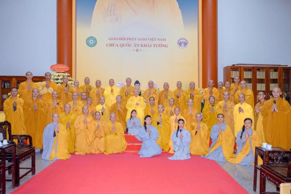 Đồng Nai: Chư Tăng trường hạ Quốc Ân Khải Tường khánh tuế Trưởng lão Hòa thượng Viện chủ