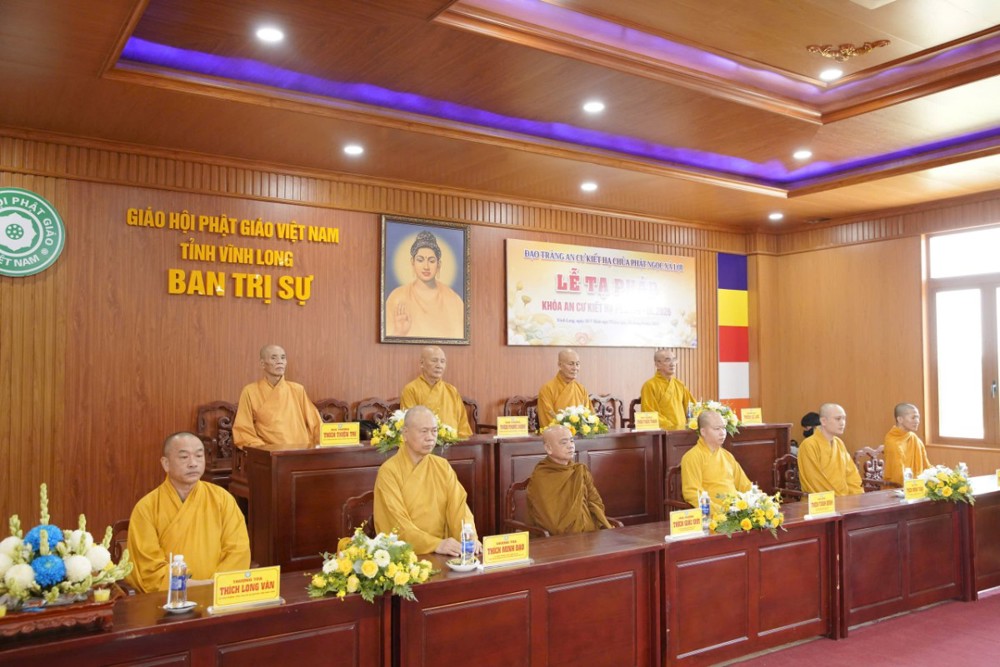 Vĩnh Long: Trường hạ chùa Phật Ngọc Xá Lợi trang nghiêm tổ chức Lễ Tạ pháp an cư PL.2570