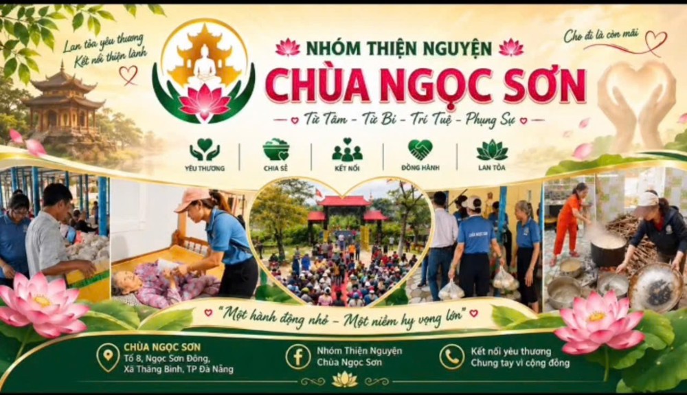 Đà Nẵng: Chùa Ngọc Sơn Gửi trọn Tấm Lòng nhâm Mùa Vu Lan