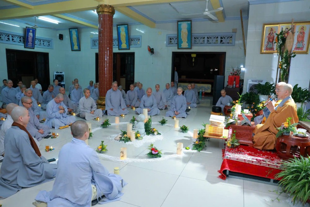 TP.HCM: Trường hạ chùa Kiều Đàm tổ chức Phổ trà Ngày Tự tứ với chủ đề “Hương đạo ngày về”