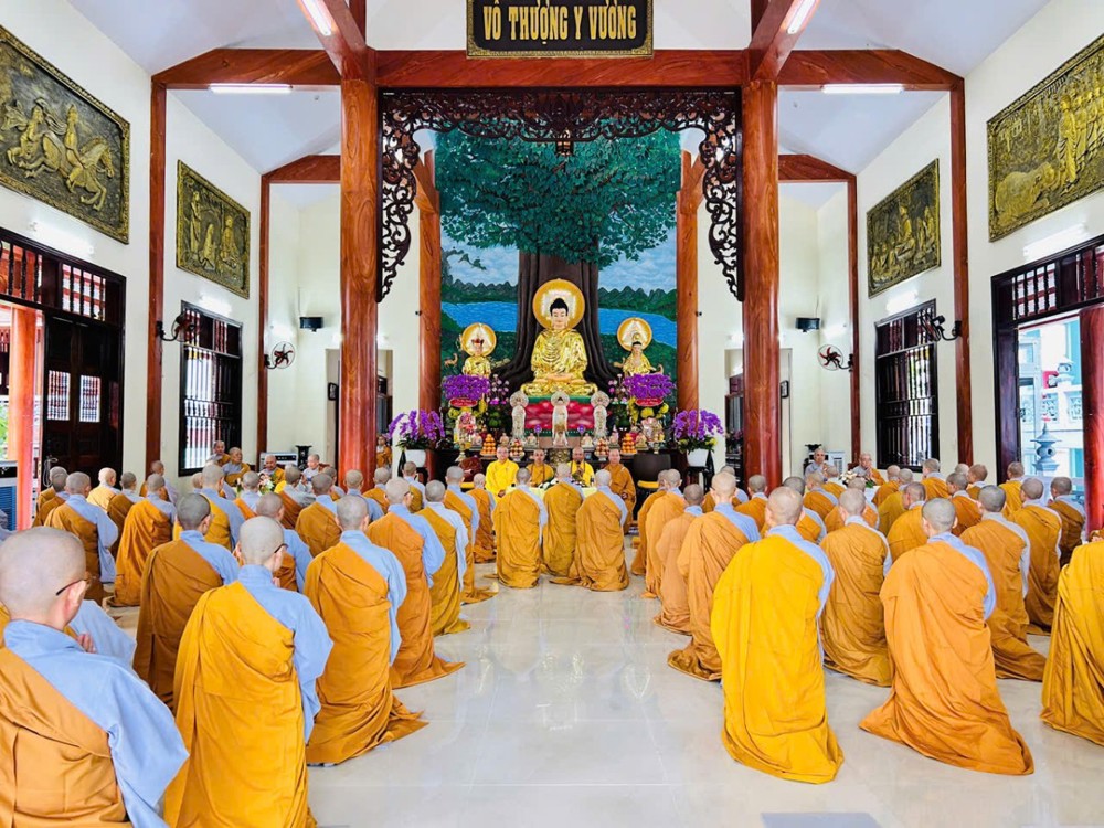 TP. HCM: Chư Ni liên phường Tân Phú, Phú Thạnh, Phú Thọ Hoà, Tân Sơn Nhì, Tây Thạnh (quận Tân Phú cũ) tác pháp Tự tứ và lễ Vu lan
