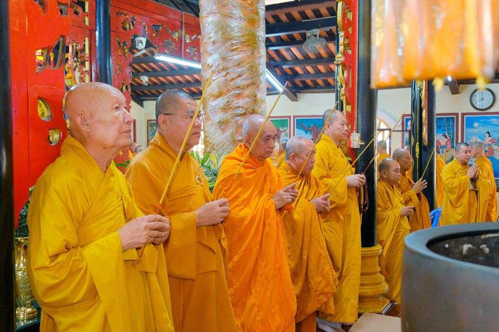 An Giang: Trường hạ Tăng chùa Tam Bảo đối thú Tự tứ, viên mãn khóa An cư kiết hạ PL.2570