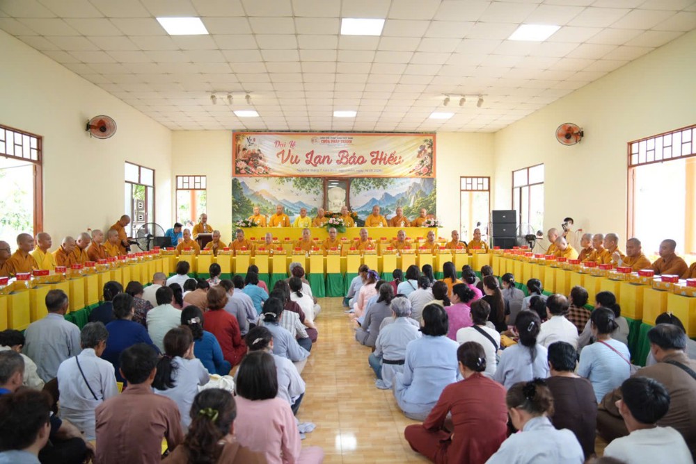 Vĩnh Long: Chùa Pháp Thanh trang nghiêm tổ chức Đại lễ Vu Lan báo hiếu, tưởng niệm ân đức sinh thành