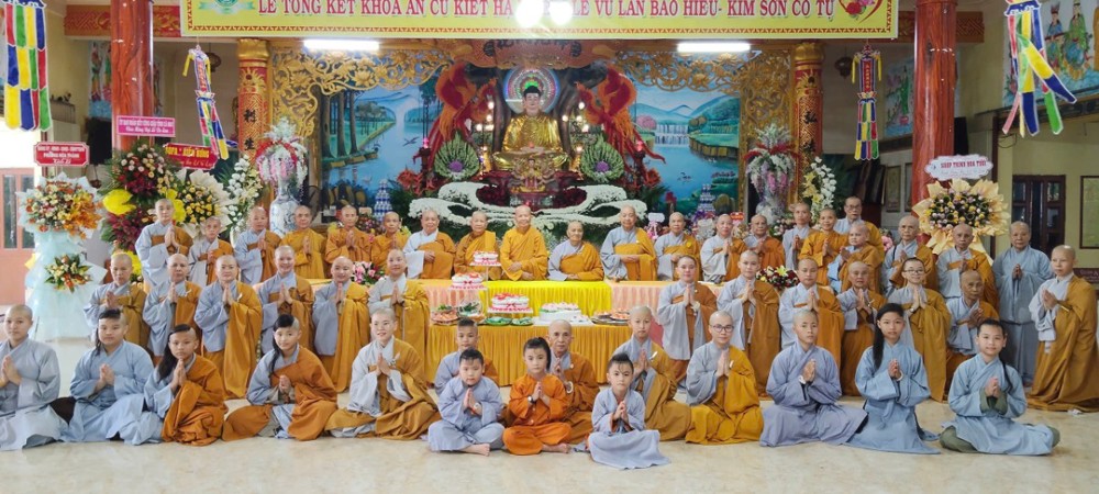 Cà Mau: Trường hạ Kim Sơn cổ tự trang nghiêm tổ chức lễ Tạ pháp, tri ân mãn hạ và Tự tứ