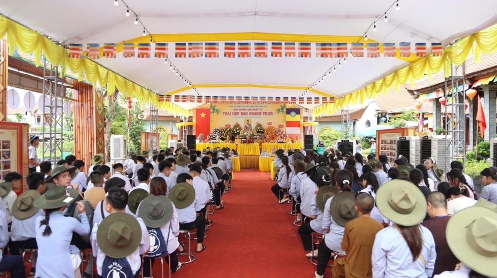 Hưng Yên: Khai mạc Trại Kiền Trắc – Họp bạn ngành Thiếu Gia đình Phật tử tỉnh năm 2026