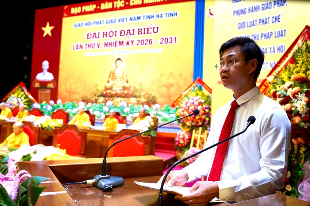 Hà Tĩnh: Thượng tọa Thích Chiếu Tuệ được suy cử tân Trưởng ban Trị sự GHPGVN tỉnh, nhiệm kỳ 2026-2031插图84