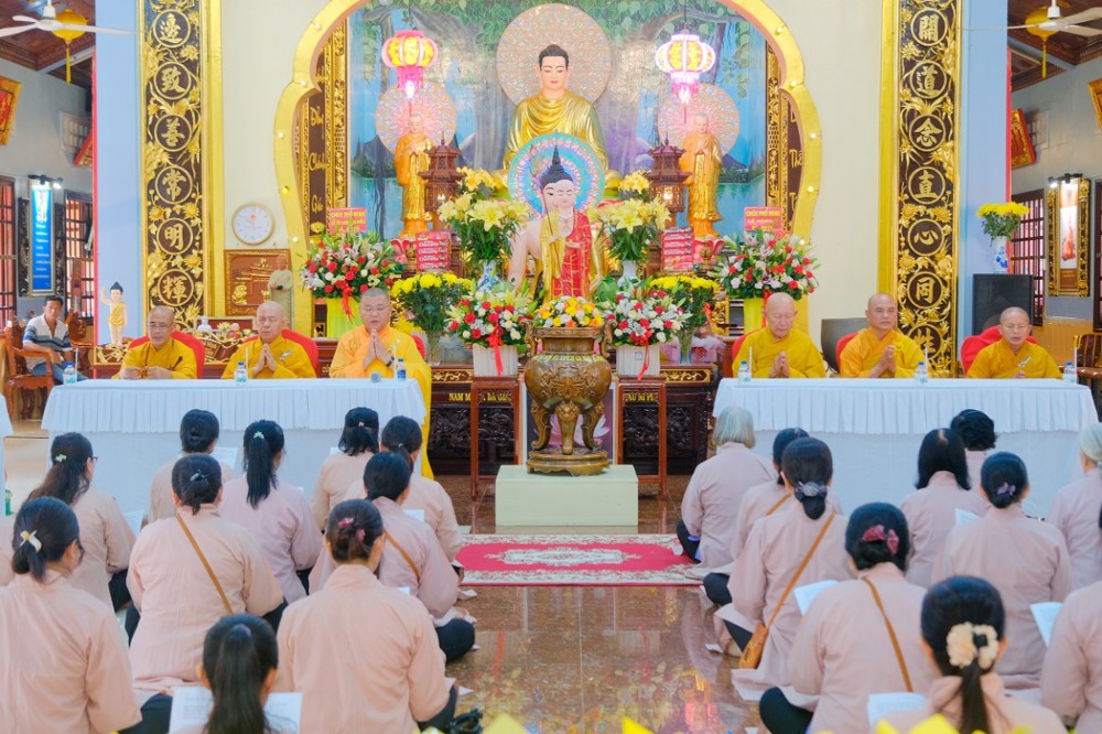 An Giang: Chùa Phổ Minh trang nghiêm tổ chức lễ Vu lan - Báo hiếu PL.2570 và khánh tuế chư Tôn đức