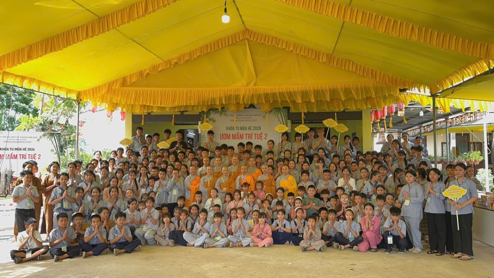 Huế: 230 khóa sinh tham dự khóa tu “Ươm Mầm Trí Tuệ 2”