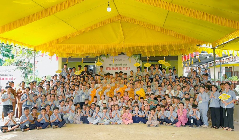Huế: 230 khóa sinh tham dự khóa tu “Ươm Mầm Trí Tuệ 2”