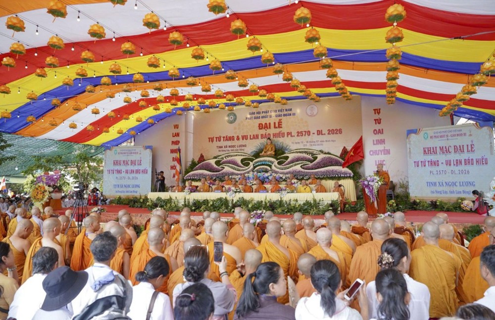 Lâm Đồng: Giáo đoàn III Phật giáo Khất sĩ khai mạc Đại lễ Tự tứ Tăng – Vu lan Báo hiếu PL.2570