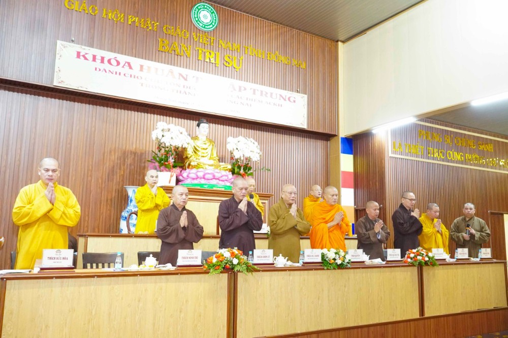 TP. Đồng Nai: Ban Trị sự Phật giáo Thành phố tổ chức phiên họp Thường trực mở rộng triển khai các công tác Phật sự trọng điểm