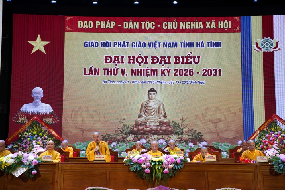 Hà Tĩnh: Thượng tọa Thích Chiếu Tuệ được suy cử tân Trưởng ban Trị sự GHPGVN tỉnh, nhiệm kỳ 2026-2031插图94