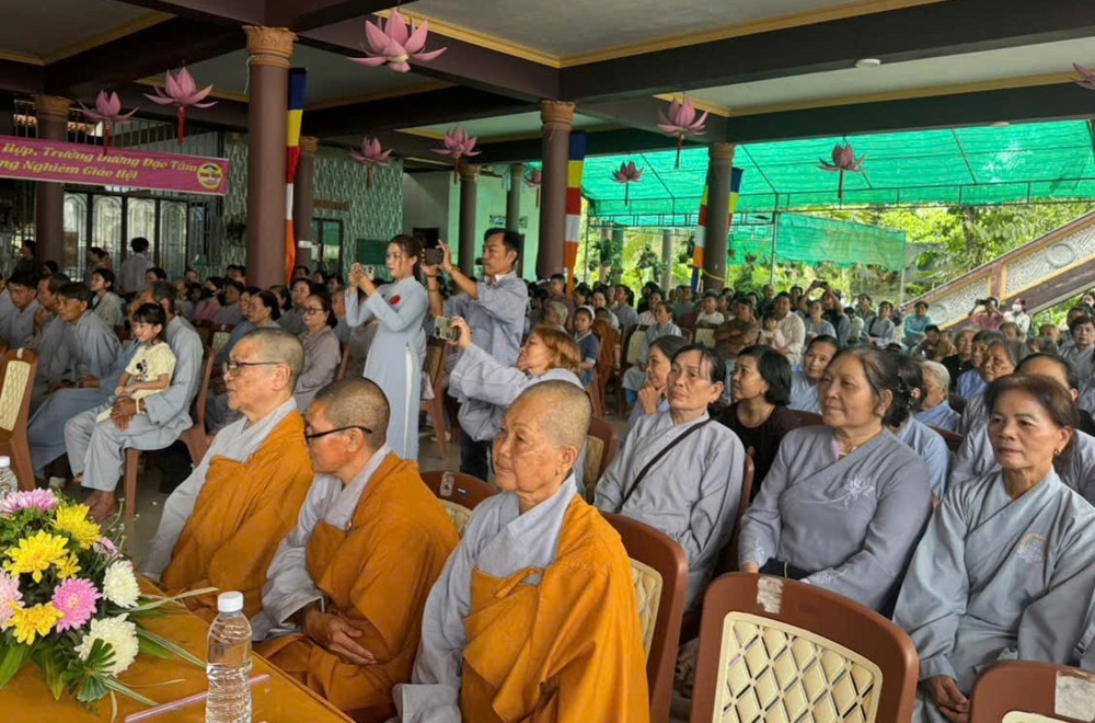 TP.HCM: Hơn 1.000 Phật tử tham dự Đại lễ Vu Lan và khóa tu “Một ngày an lạc” lần thứ 150