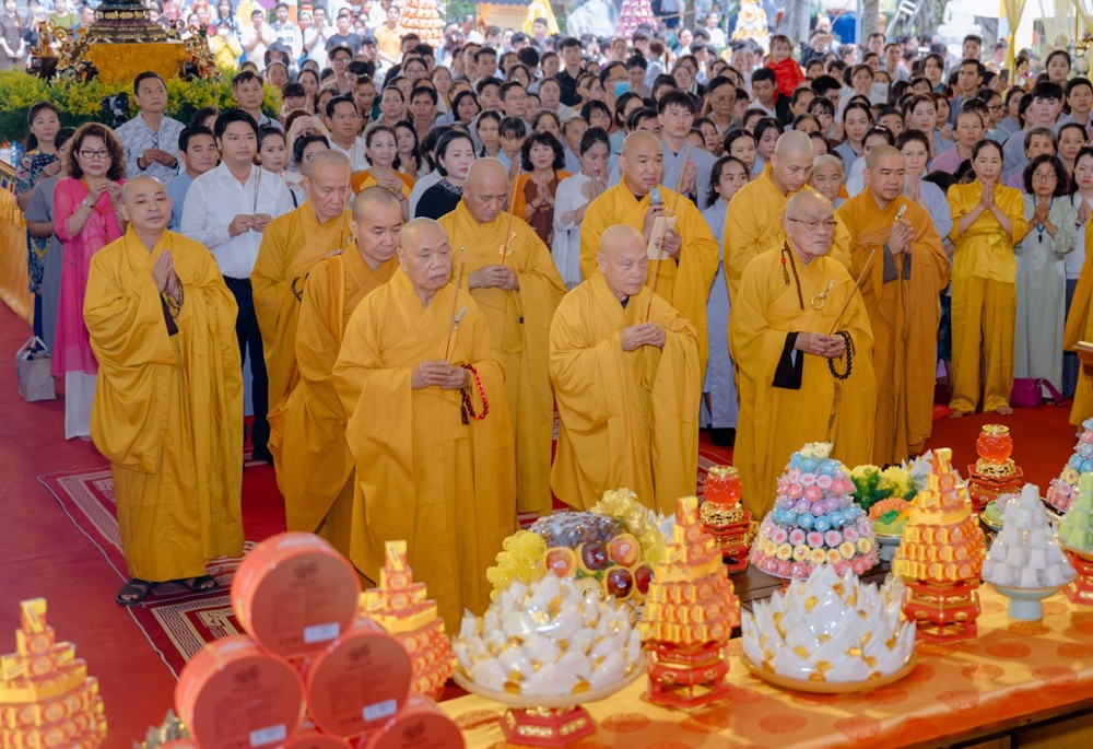 Trang nghiêm Pháp hội Vu Lan Báo hiếu PL.2570 tại Tổ đình Hội Khánh