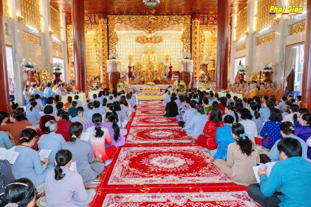 Cà Mau: Lắng đọng hiếu tâm trong Đại lễ Vu Lan - Báo hiếu tại trường hạ Tổ đình Sắc Tứ Quan Âm cổ tự