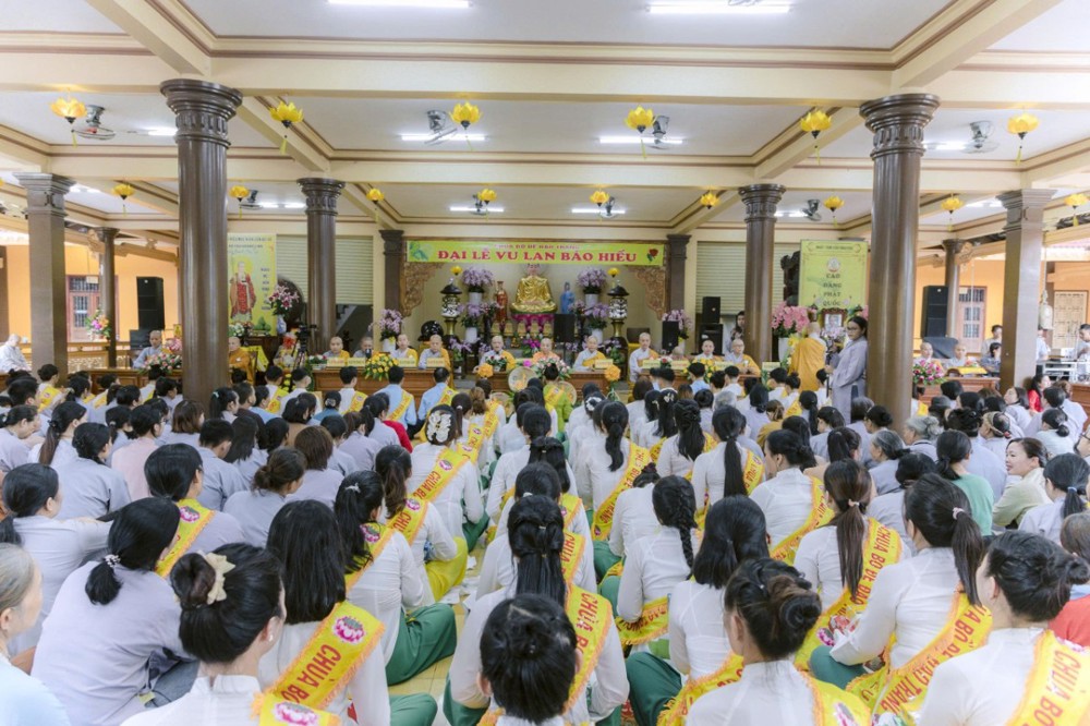 TP.HCM: Trang nghiêm Đại lễ Vu lan Báo hiếu tại Chùa Bồ Đề Đạo Tràng