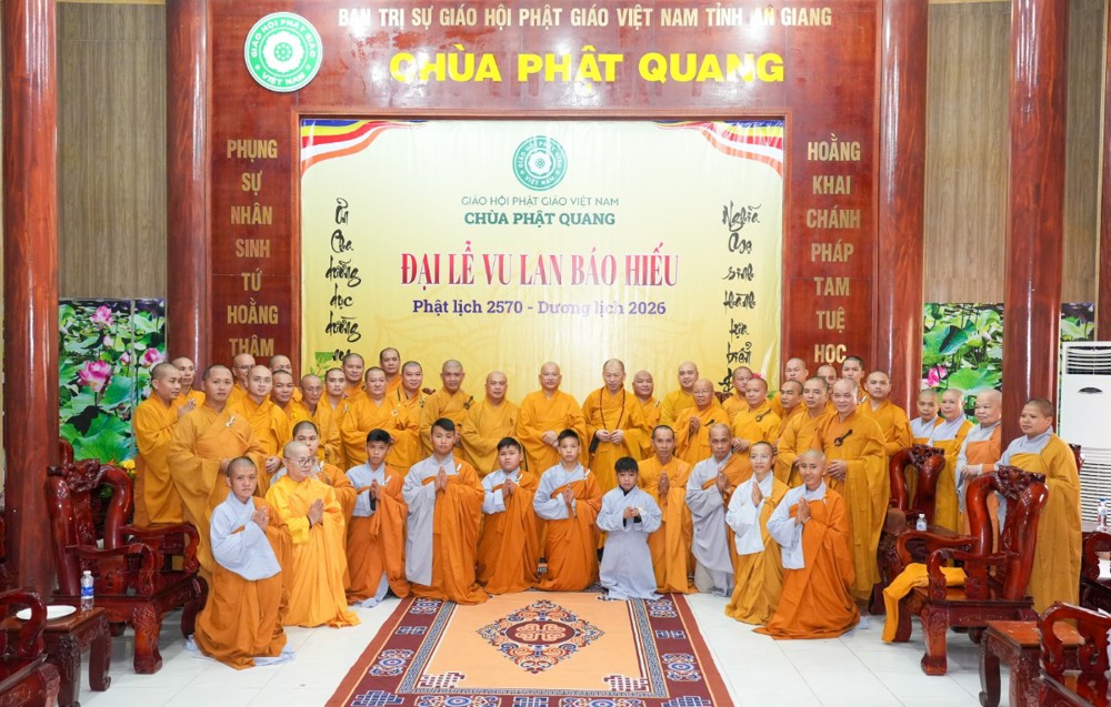 An Giang: Tông môn Tổ đình Phật Quang khánh tuế Thượng tọa Thích Minh Nhẫn