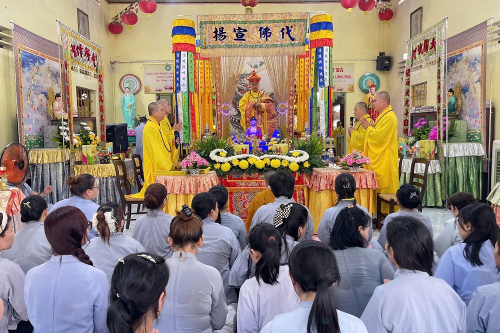 TP. Đồng Nai: Chùa Long Hoa tổ chức Lễ tạ đàn Đại Bi Chẩn tế bạt độ cầu quốc thái dân an