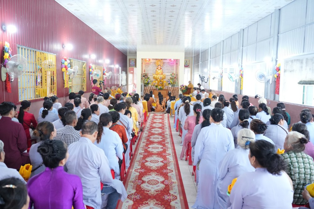 An Giang: Điểm SHTGTT Tuệ Quang trang nghiêm tổ chức Đại lễ Vu lan Báo hiếu PL.2570