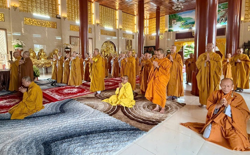 Cà Mau: Hạ trường Tổ đình Sắc Tứ Quan Âm cổ tự tác pháp Tự tứ mãn hạ PL.2570 – DL.2026