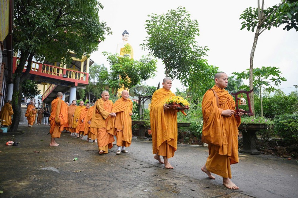 Gia Lai: Tịnh xá Ngọc Lai tổ chức chương trình Vu Lan Báo hiếu, khánh tuế chư Tôn đức và thiết lễ trai tăng