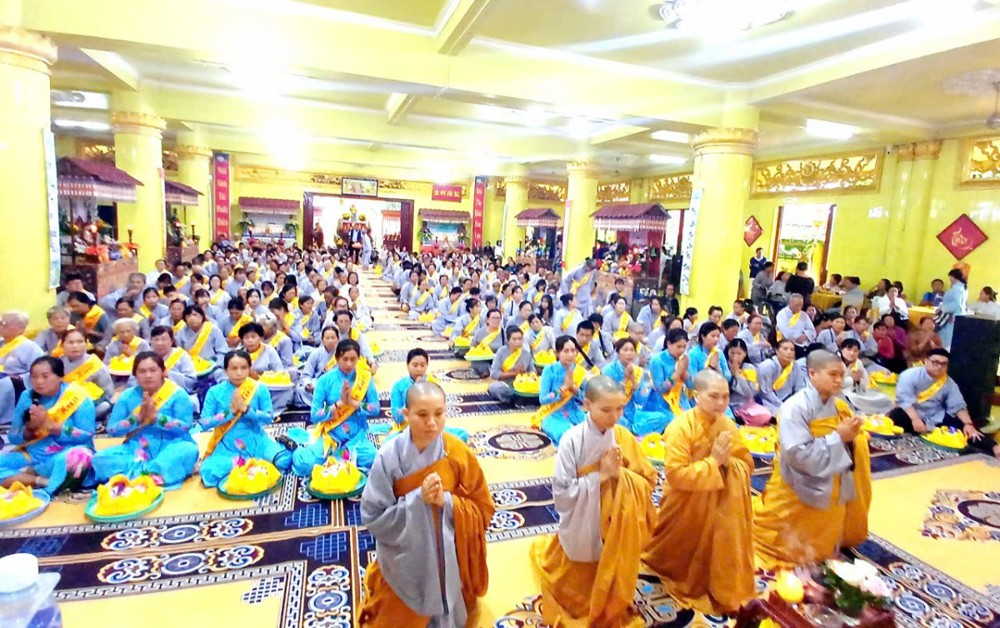 Vĩnh Long: Chùa Thanh Quang trang nghiêm tổ chức Lễ dâng cúng Pháp y nhân Húy kỵ lần thứ 44 cố Đại lão Hòa thượng Thích Trí Thông