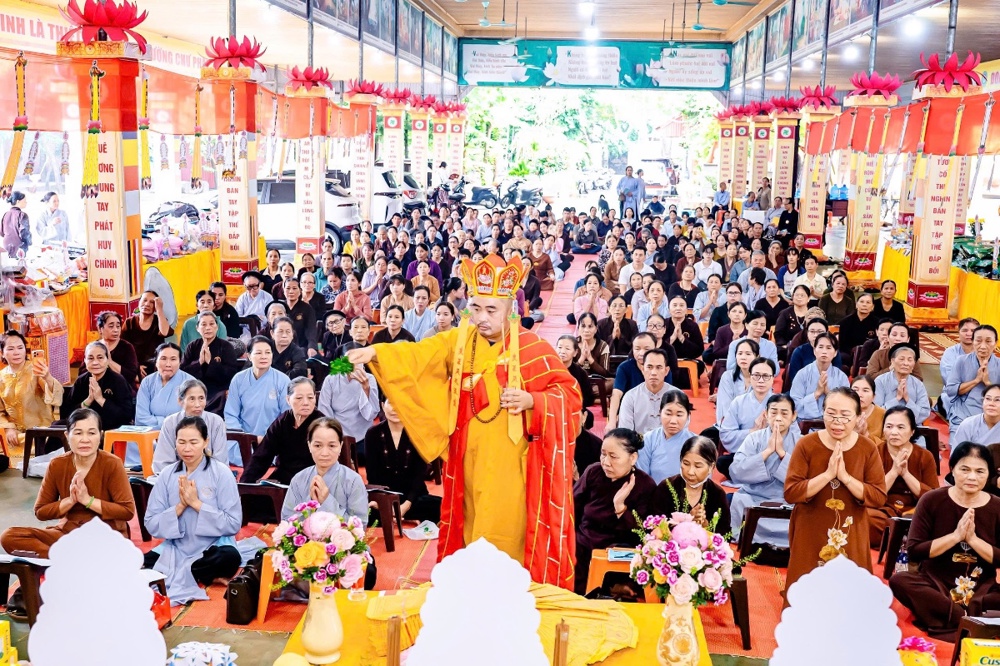 Thanh Hóa: Đại lễ kỳ siêu Vu lan Báo tứ trọng ân tại chùa Khải Nam