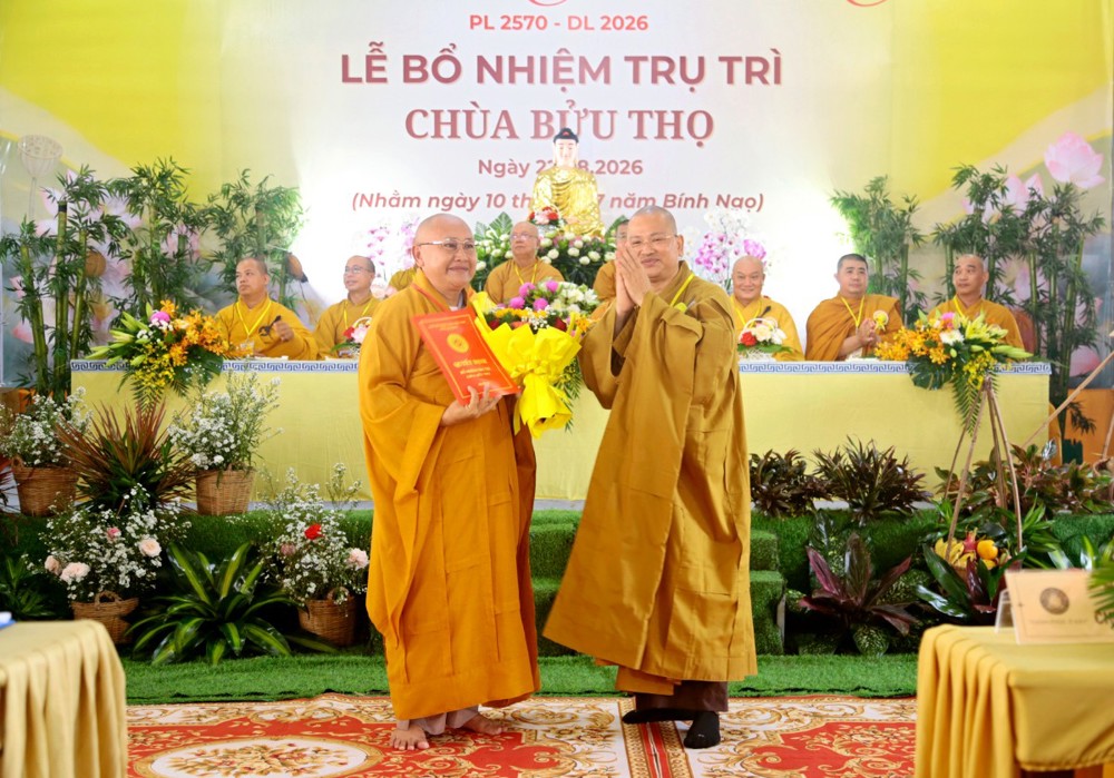 An Giang: Trang nghiêm lễ Vu lan và công bố Quyết định Bổ nhiệm trụ trì chùa Bửu Thọ