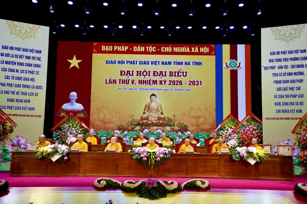 Hà Tĩnh: Thượng tọa Thích Chiếu Tuệ được suy cử tân Trưởng ban Trị sự GHPGVN tỉnh, nhiệm kỳ 2026-2031插图59