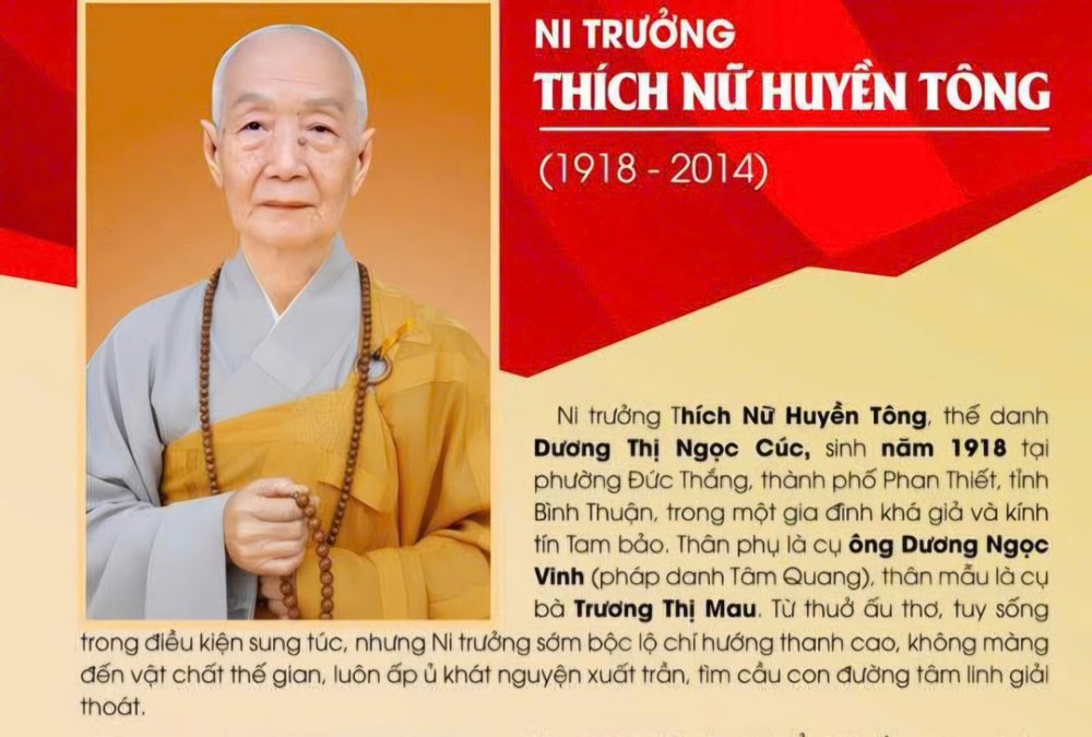 Hương Từ thanh khiết- Thành kính tưởng niệm Ni trưởng Thích Nữ Huyền Tông