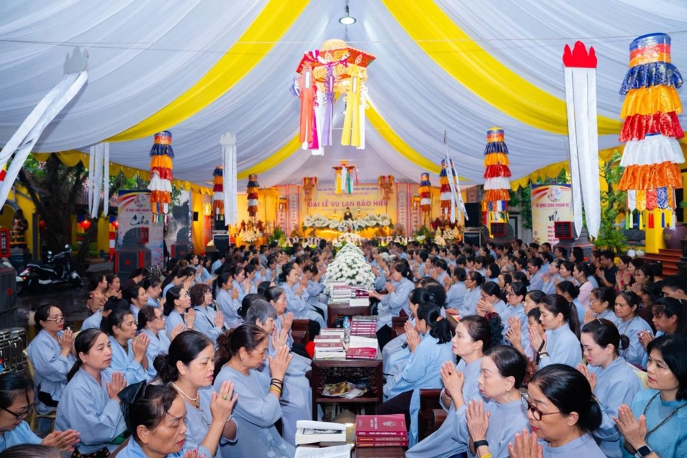 Hải Phòng: Tổ đình Cung Khoan Kẻ Sặt tổ chức Pháp hội Vu Lan – Báo Hiếu PL.2570