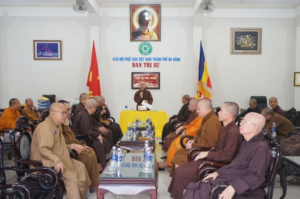 Đà Nẵng: Ban Thường trực Ban Trị sự triển khai nhiều Phật sự quan trọng.