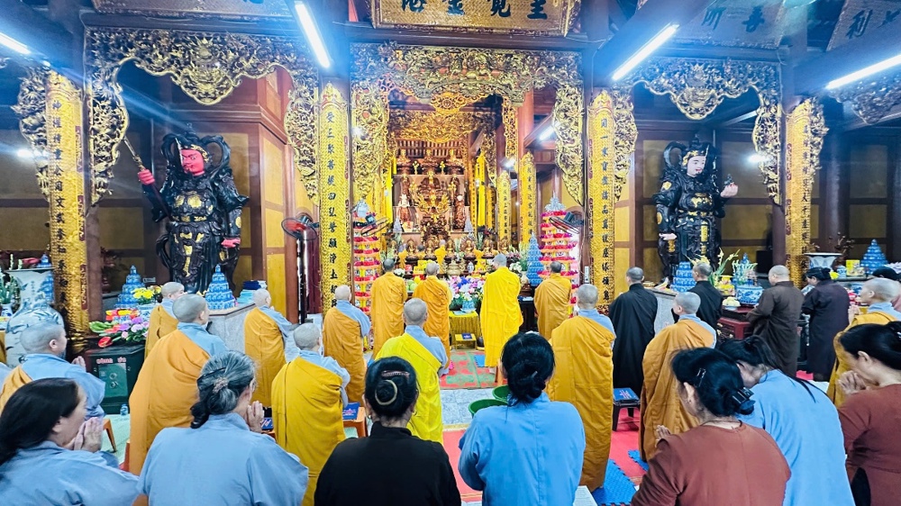Thanh Hoá: Ngày hành đạo thứ nhất tại hạ trường chùa Khải Nam