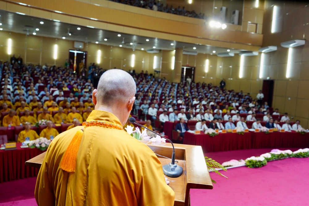 Hà Tĩnh: Thượng tọa Thích Chiếu Tuệ được suy cử tân Trưởng ban Trị sự GHPGVN tỉnh, nhiệm kỳ 2026-2031插图58