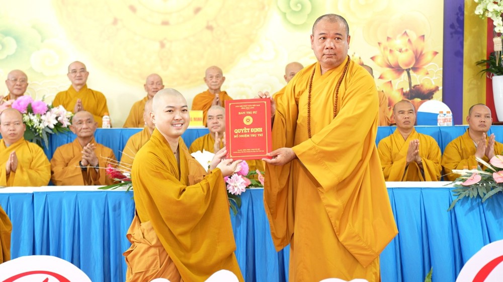 Vĩnh Long: Bổ nhiệm Đại đức Thích Trí Thành trụ trì chùa Hưng Huệ