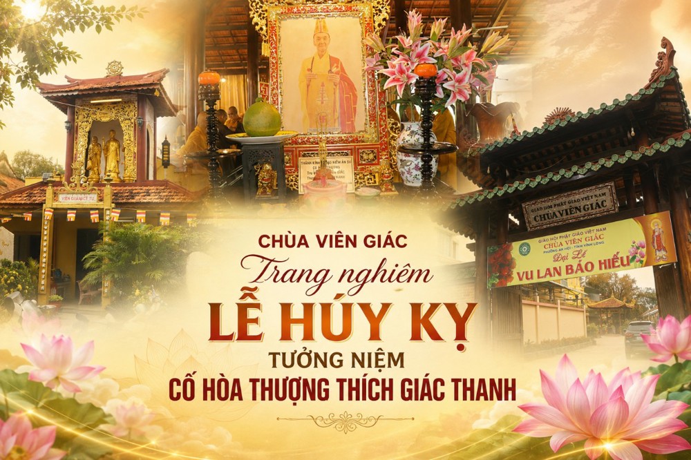 Vĩnh Long: Chùa Viên Giác trang nghiêm thiết lễ Húy kỵ tưởng niệm cố Hòa thượng Thích Giác Thanh